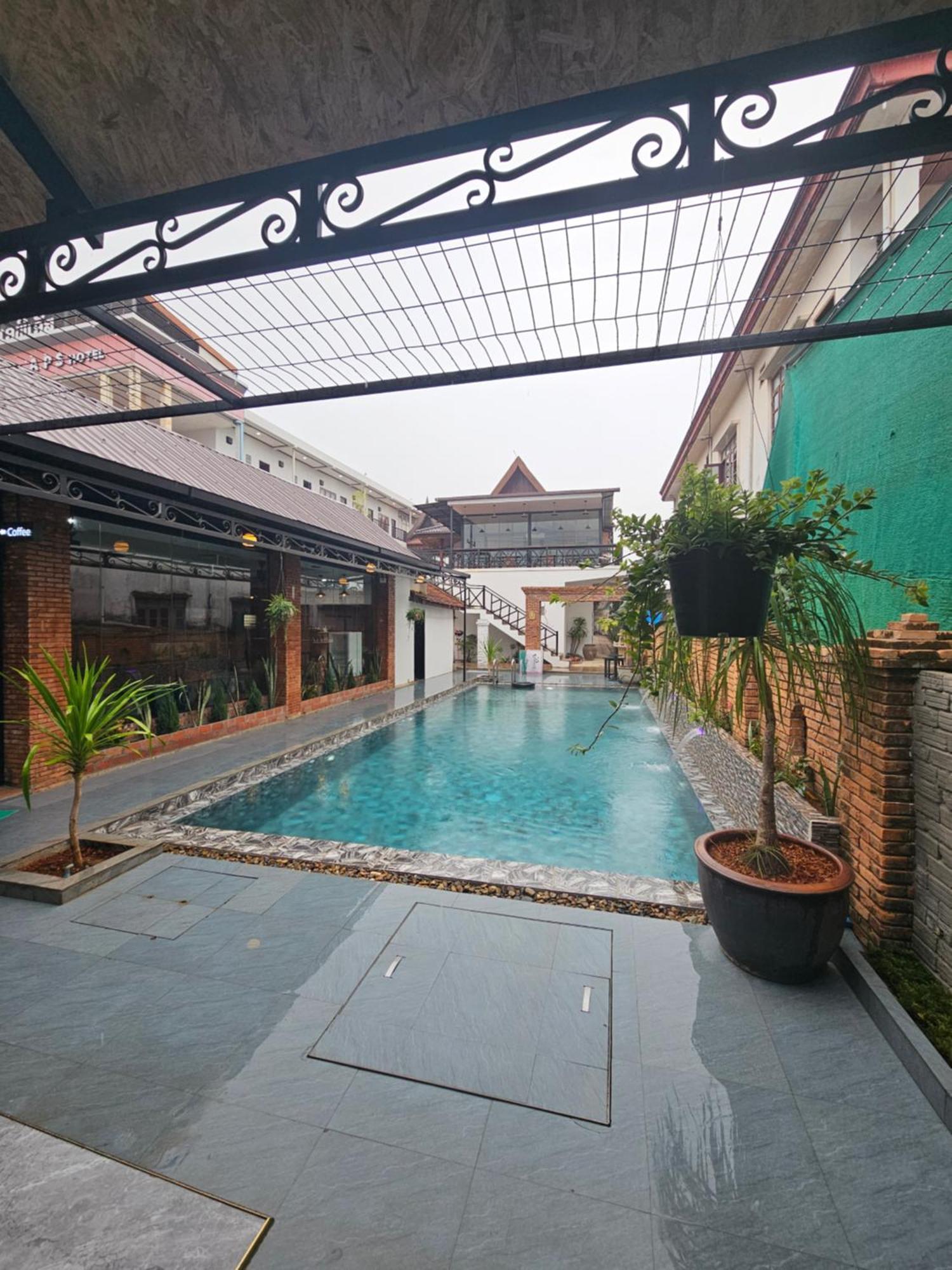 Win Hotel Vang Vieng Exteriör bild