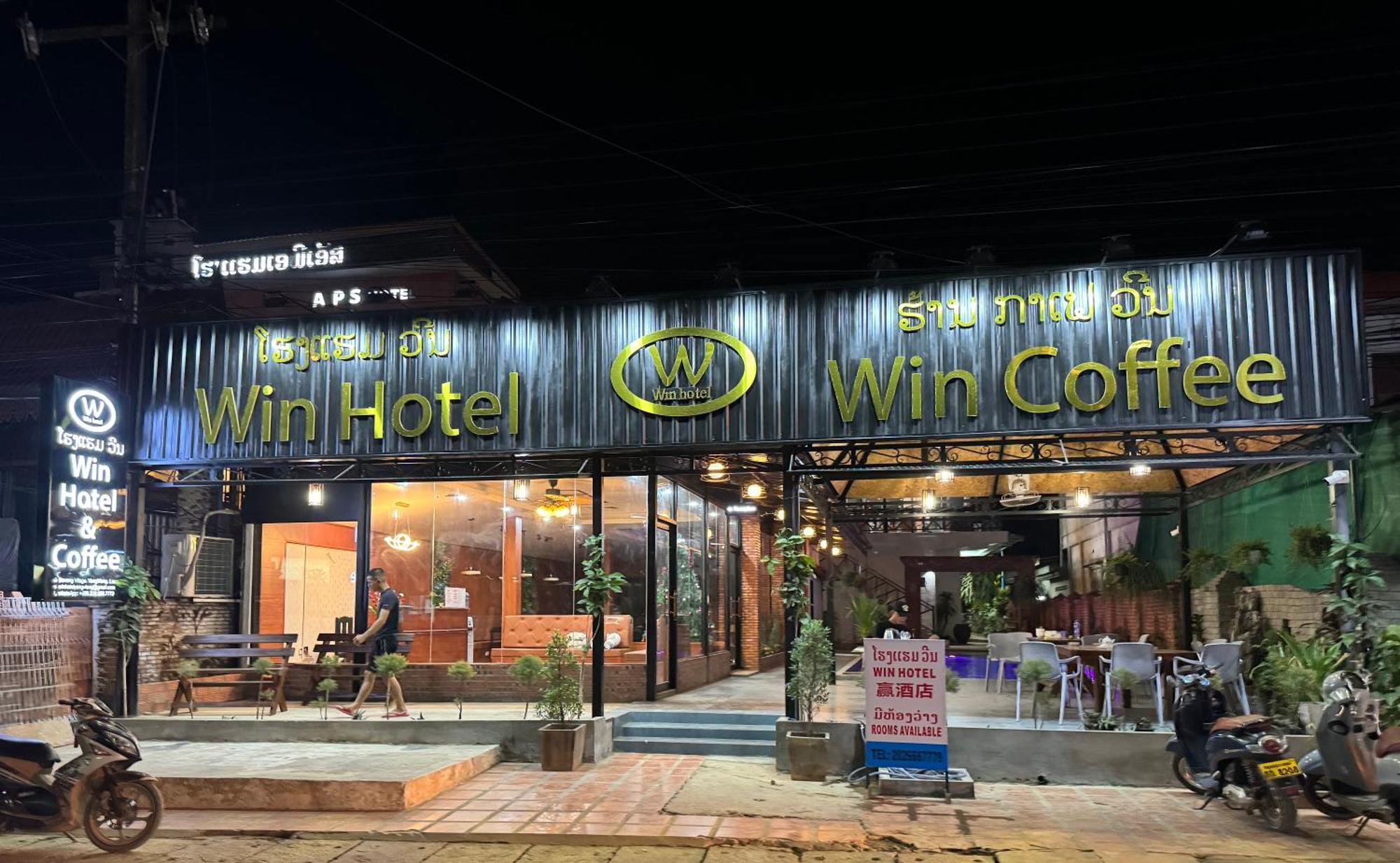 Win Hotel Vang Vieng Exteriör bild